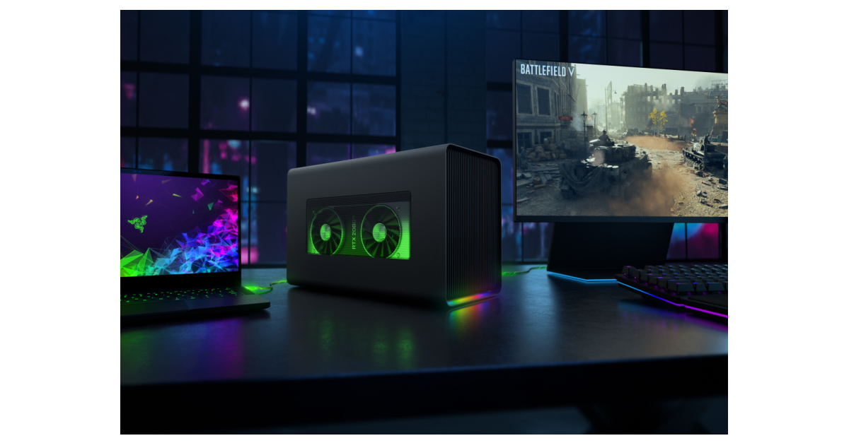 Razer Supercharges Windows Laptops and MacBooks with the New Core
